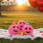 VALENTINE EMOJI Kids Bath Bomb with Duck Figurine Inside - Berwyn Betty's Bath & Body Shop