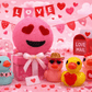 VALENTINE EMOJI Kids Bath Bomb with Duck Figurine Inside - Berwyn Betty's Bath & Body Shop