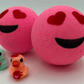 VALENTINE EMOJI Kids Bath Bomb with Duck Figurine Inside - Berwyn Betty's Bath & Body Shop