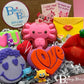 VALENTINE Kids Bath Bombs Collection with Holiday Themed Toys - 6 ct - Berwyn Betty's Bath & Body Shop