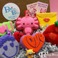 VALENTINE Kids Bath Bombs Collection with Holiday Themed Toys - 6 ct - Berwyn Betty's Bath & Body Shop