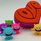 VALENTINE LOVE Kids Bath Bomb with Figurine Toy Inside - Berwyn Betty's Bath & Body Shop