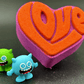 VALENTINE LOVE Kids Bath Bomb with Figurine Toy Inside - Berwyn Betty's Bath & Body Shop