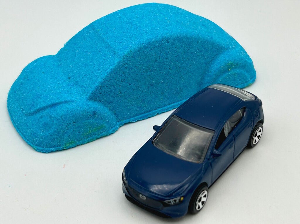 VW Bug Car Kids Bath Bomb Gift Set with Toy Car Inside - 3 ct - Berwyn Betty's Bath & Body Shop