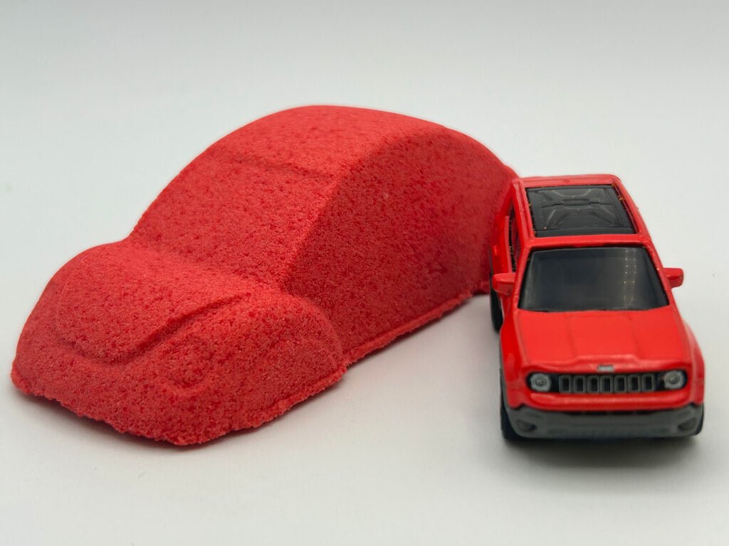 VW Bug Car Kids Bath Bomb Gift Set with Toy Car Inside - 3 ct - Berwyn Betty's Bath & Body Shop