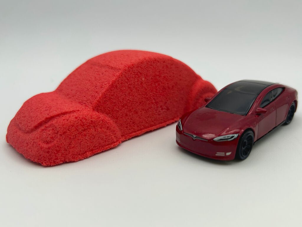 VW Bug Car Kids Bath Bomb Gift Set with Toy Car Inside - 3 ct - Berwyn Betty's Bath & Body Shop