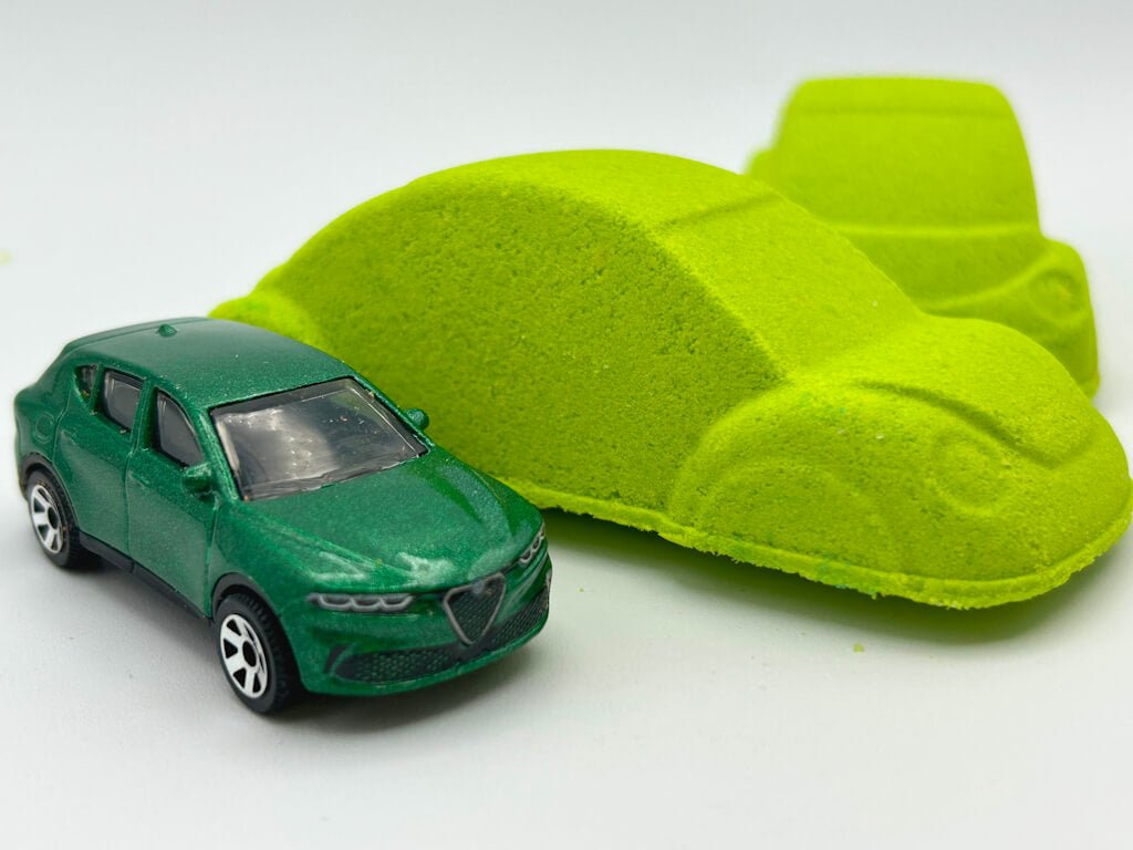 VW Bug Car Kids Bath Bomb Gift Set with Toy Car Inside - 3 ct - Berwyn Betty's Bath & Body Shop