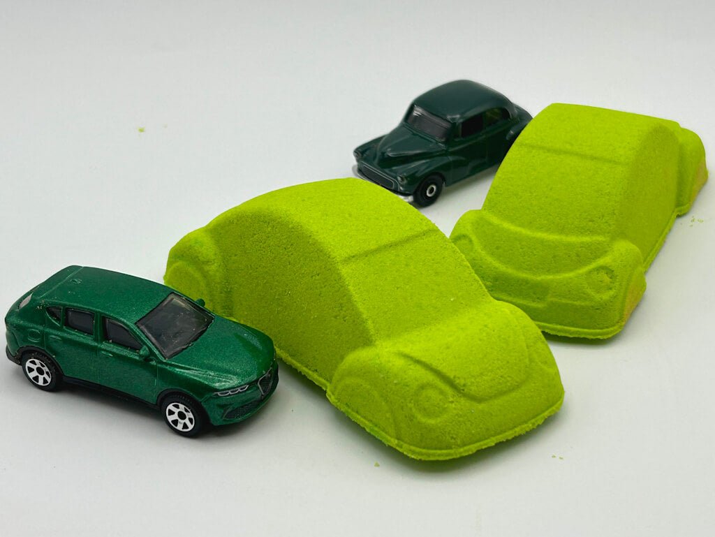 VW Bug Car Kids Bath Bomb with Toy Inside - Berwyn Betty's Bath & Body Shop