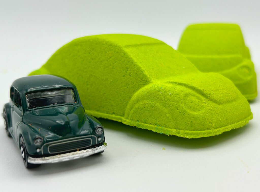 VW Bug Car Kids Bath Bomb with Toy Inside - Berwyn Betty's Bath & Body Shop