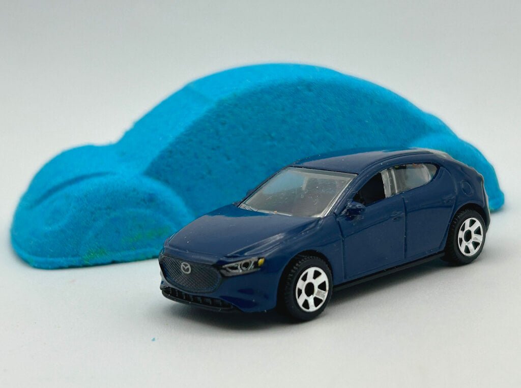 VW Bug Car Kids Bath Bomb with Toy Inside - Berwyn Betty's Bath & Body Shop