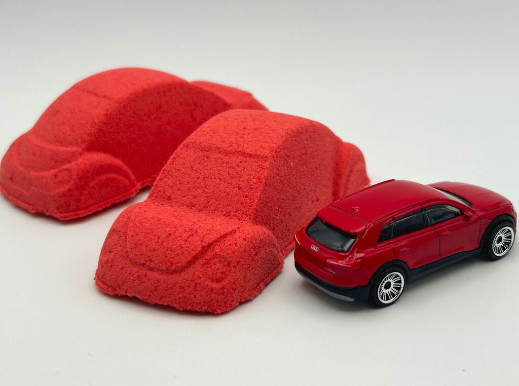 VW Bug Car Kids Bath Bomb with Toy Inside - Berwyn Betty's Bath & Body Shop