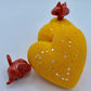 Animal Valentine Heart Bath Bomb (with Toy Inside) - Berwyn Betty's Bath & Body Shop