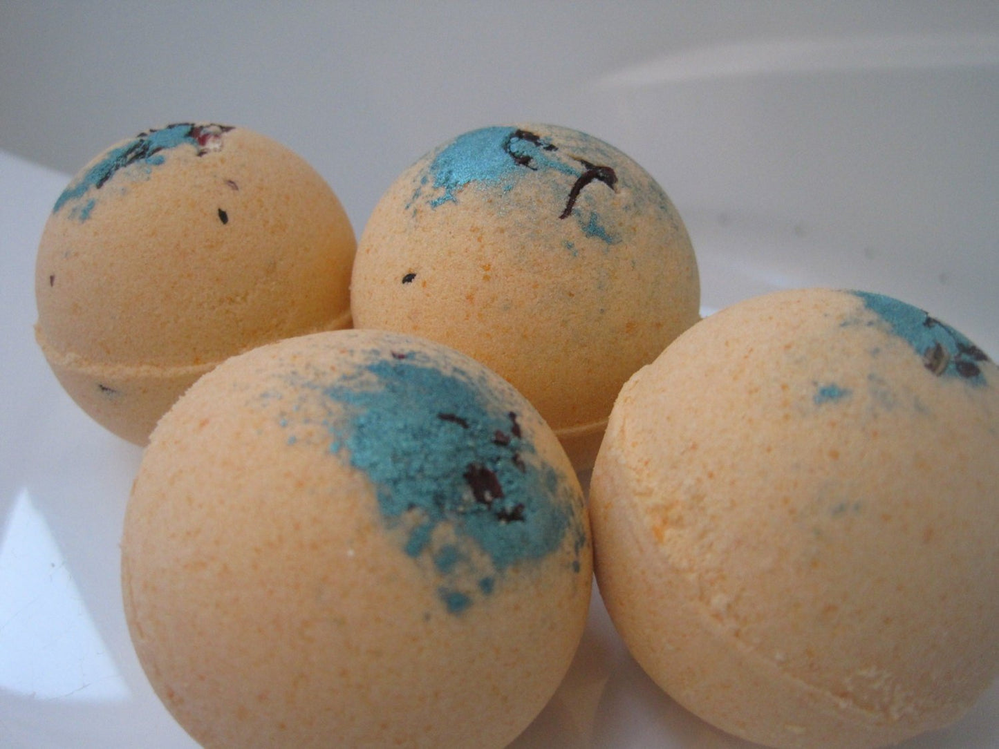 Bergamot Scented Bath Bombs with Handmade Soap Inside - 2 ct - Berwyn Betty's Bath & Body Shop
