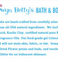 Block Bath Bomb Gift Bag - 6 ct - Berwyn Betty's Bath & Body Shop
