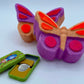 Butterfly Bath Bomb with Insect Clicker Inside - Berwyn Betty's Bath & Body Shop