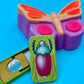 Butterfly Bath Bomb with Insect Clicker Inside - Berwyn Betty's Bath & Body Shop