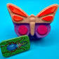 Butterfly Bath Bomb with Insect Clicker Inside - Berwyn Betty's Bath & Body Shop