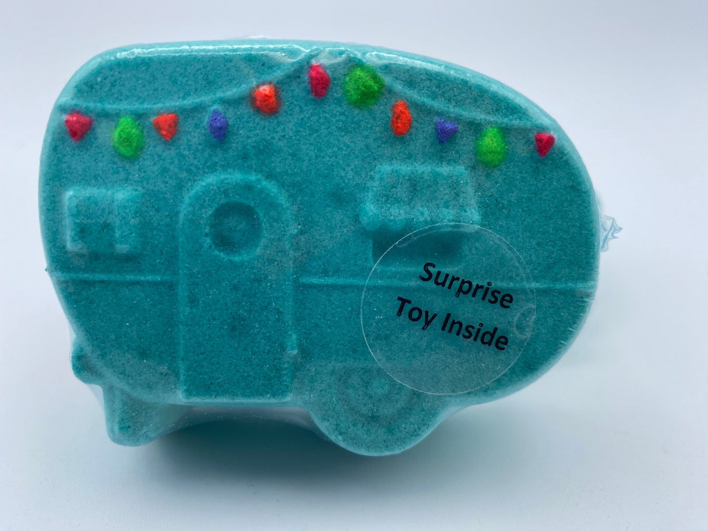 Camper Bath Bomb with Toy Inside - Berwyn Betty's Bath & Body Shop