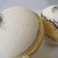 Cappuccino & Hazelnut Scented Bath Bombs with Handmade Soap Inside - 2 ct - Berwyn Betty's Bath & Body Shop
