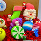 Christmas Bath Bomb Gift Box with Holiday Themed Bombs - 8 ct - Berwyn Betty's Bath & Body Shop