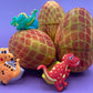 Dino Egg Bath Bombs Party Pack (with Toys Inside) - 6 ct - Berwyn Betty's Bath & Body Shop