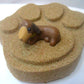 Dog Paw Print Bath Bomb with Toy Inside - Berwyn Betty's Bath & Body Shop