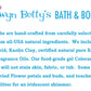 Eucalyptus & Spearmint Shower Steamers - 6 ct - Berwyn Betty's Bath & Body Shop