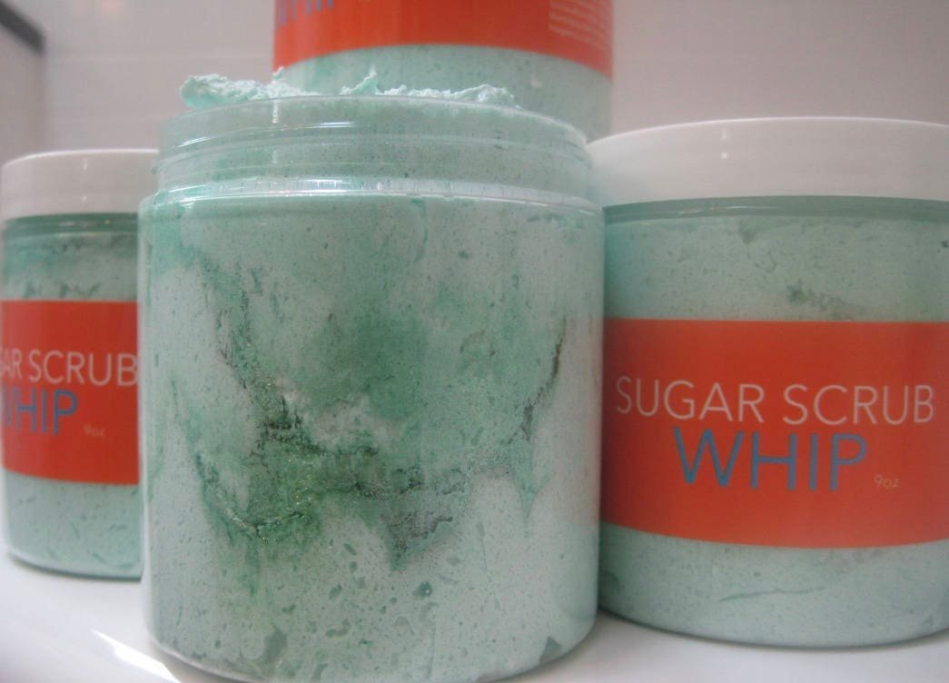 Evergreen Sugar Scrub Whip - Berwyn Betty's Bath & Body Shop