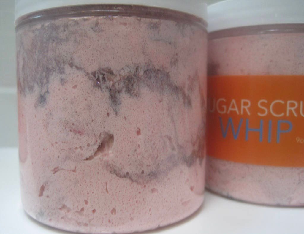 Frosted Cranberry Sugar Scrub Whip - Berwyn Betty's Bath & Body Shop