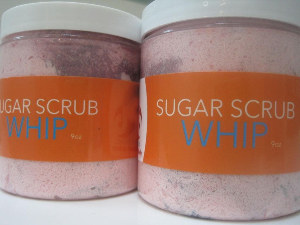 Frosted Cranberry Sugar Scrub Whip - Berwyn Betty's Bath & Body Shop