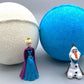 Frozen Bath Bombs with Toy Inside - 2 ct pack - Berwyn Betty's Bath & Body Shop