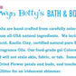 Gift Box with Bow Bath Bomb - Deep Pink / Neon Pink (with Mermaid Ring Inside) - Berwyn Betty's Bath & Body Shop