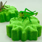 Green Leaf with Bug Figure Inside - Berwyn Betty's Bath & Body Shop
