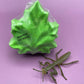 Green Leaf with Bug Figure Inside - Berwyn Betty's Bath & Body Shop
