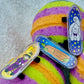 Halloween Skateboard Bath Bomb with Toy Skateboard Inside - Berwyn Betty's Bath & Body Shop