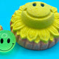 Happy Sun Bath Bomb with Bouncy Ball Inside - Berwyn Betty's Bath & Body Shop