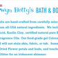 Holiday Bath Bomb with Holiday Child Toy Inside - Berwyn Betty's Bath & Body Shop