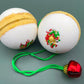 Holiday Bath Bomb with Jingle Bell Necklace Inside - Berwyn Betty's Bath & Body Shop
