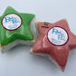 Holiday Ninja Star Bath Bomb with Toy Ninja Inside - Berwyn Betty's Bath & Body Shop