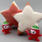 Holiday Ninja Star Bath Bomb with Toy Ninja Inside - Berwyn Betty's Bath & Body Shop