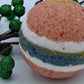 Holiday Superhero Bath Bomb with Xmas Superhero Mini Figure Toy Inside - Berwyn Betty's Bath & Body Shop