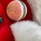 Holiday Superhero Bath Bomb with Xmas Superhero Mini Figure Toy Inside - Berwyn Betty's Bath & Body Shop