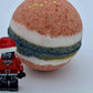 Holiday Superhero Bath Bomb with Xmas Superhero Mini Figure Toy Inside - Berwyn Betty's Bath & Body Shop