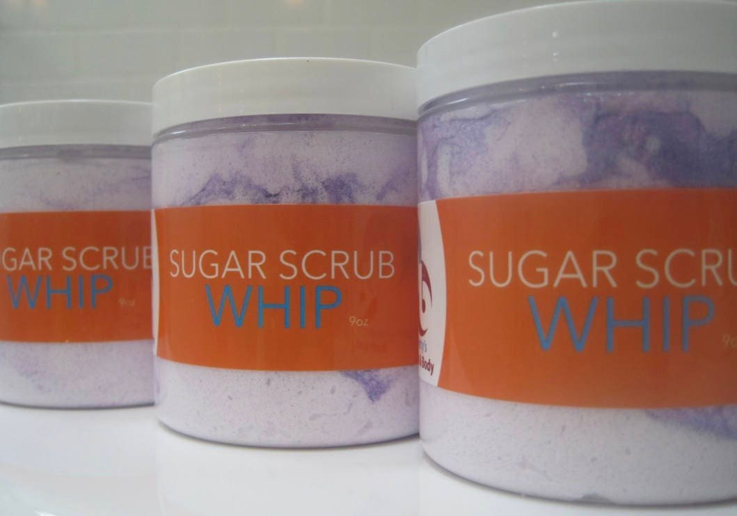 Jasmine Sugar Scrub Whip - Berwyn Betty's Bath & Body Shop