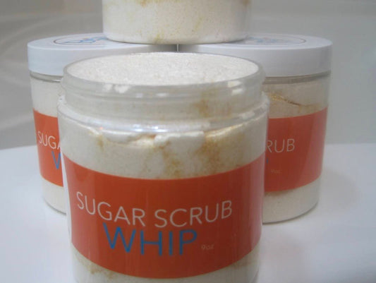 Lemongrass Green Tea Sugar Scrub Whip - Berwyn Betty's Bath & Body Shop