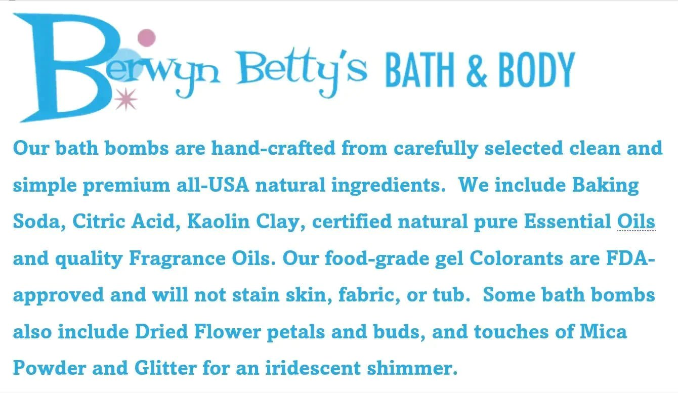 Love Letter Kids Bath Bomb with Sea Lion Toy Inside - Berwyn Betty's Bath & Body Shop