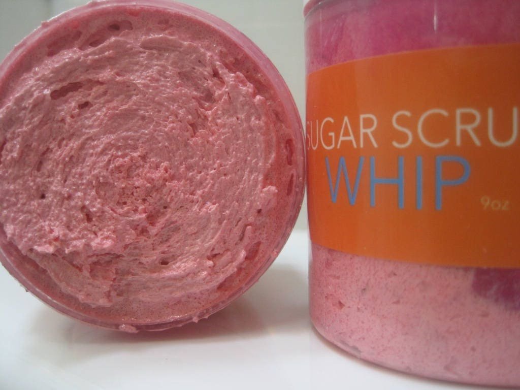 Maraschino Cherry Sugar Scrub Whip - Berwyn Betty's Bath & Body Shop