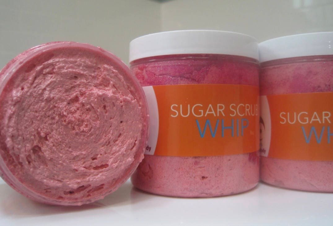 Maraschino Cherry Sugar Scrub Whip - Berwyn Betty's Bath & Body Shop