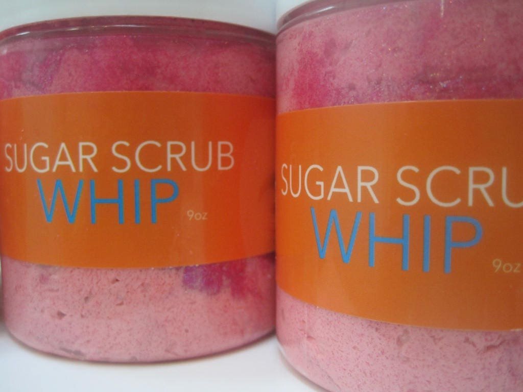 Maraschino Cherry Sugar Scrub Whip - Berwyn Betty's Bath & Body Shop