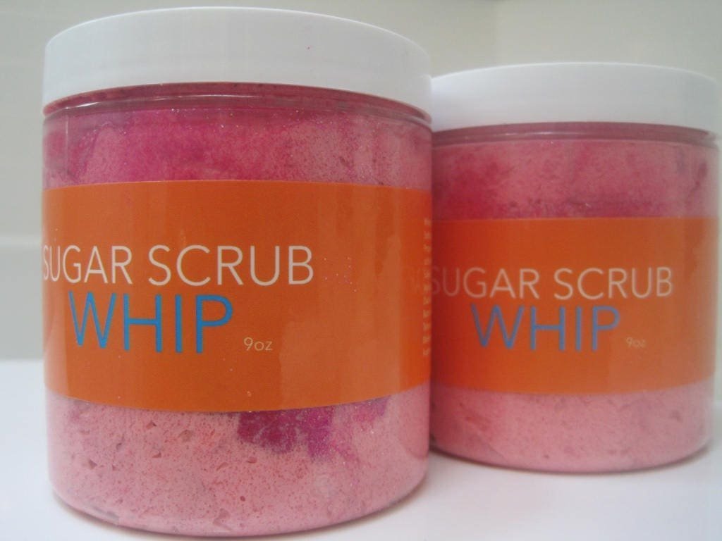 Maraschino Cherry Sugar Scrub Whip - Berwyn Betty's Bath & Body Shop